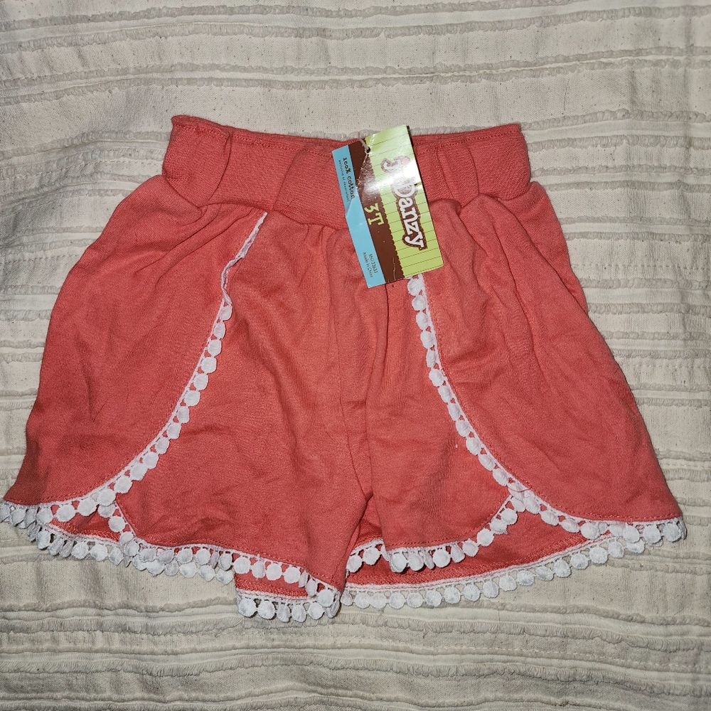 Judanzy 3T Girls Shorts NWT
